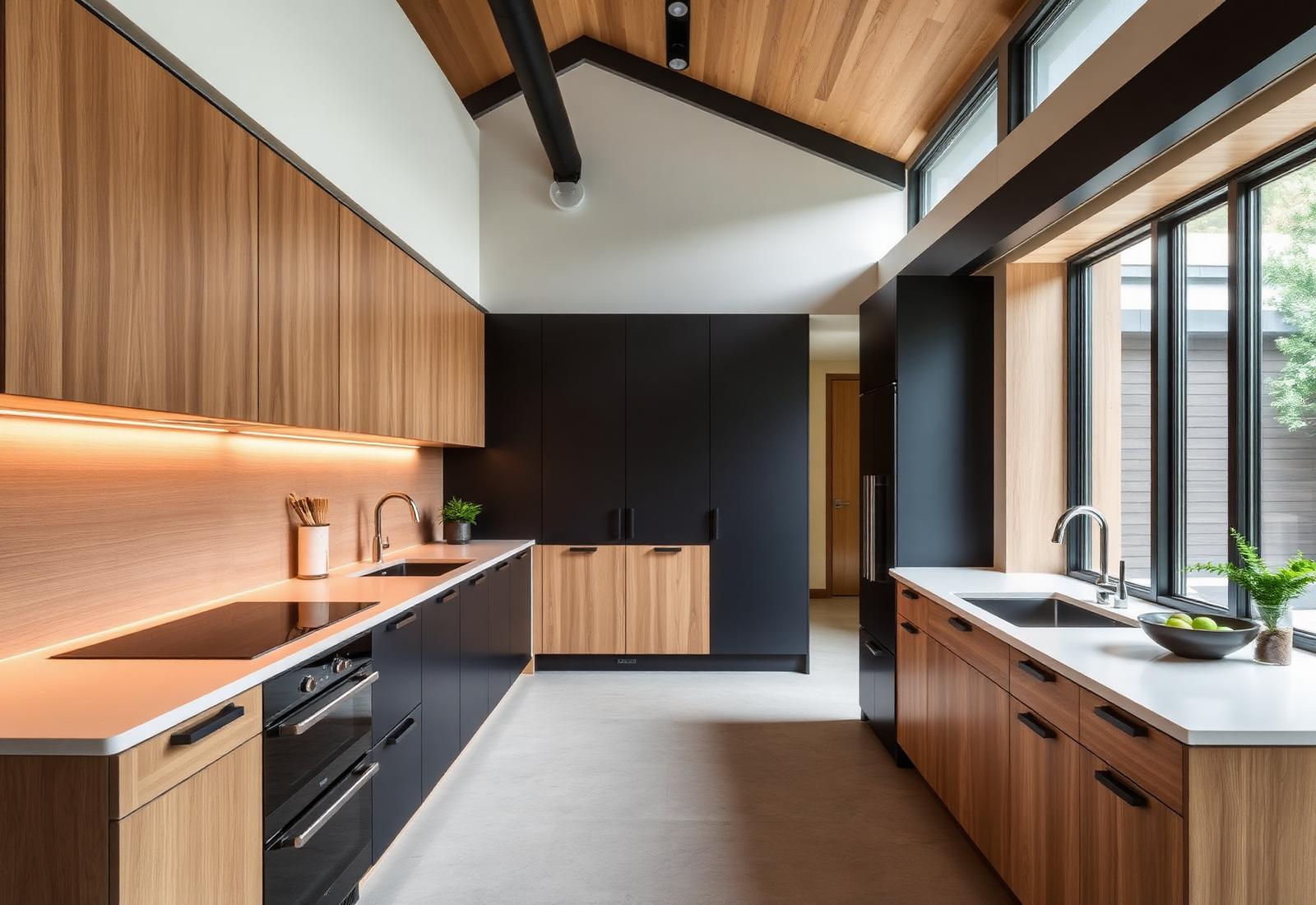 Custom residential kitchen renovation